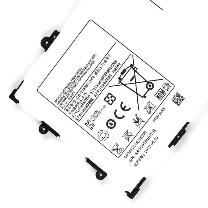 SP397281A 3.8V 5100mAh Tablet PC Battery Compatible Samsung Galaxy Tab 7.7 GT-P6800