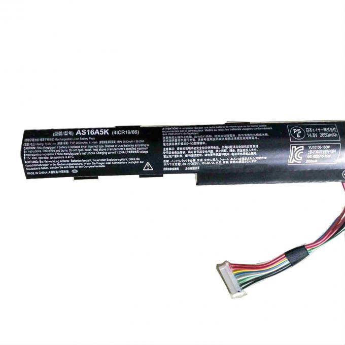 Compatible New 4Cell AS16A5K Laptop Internal Battery For ACER Aspire E15 E5-5475G Series Notebook Black 14.8V