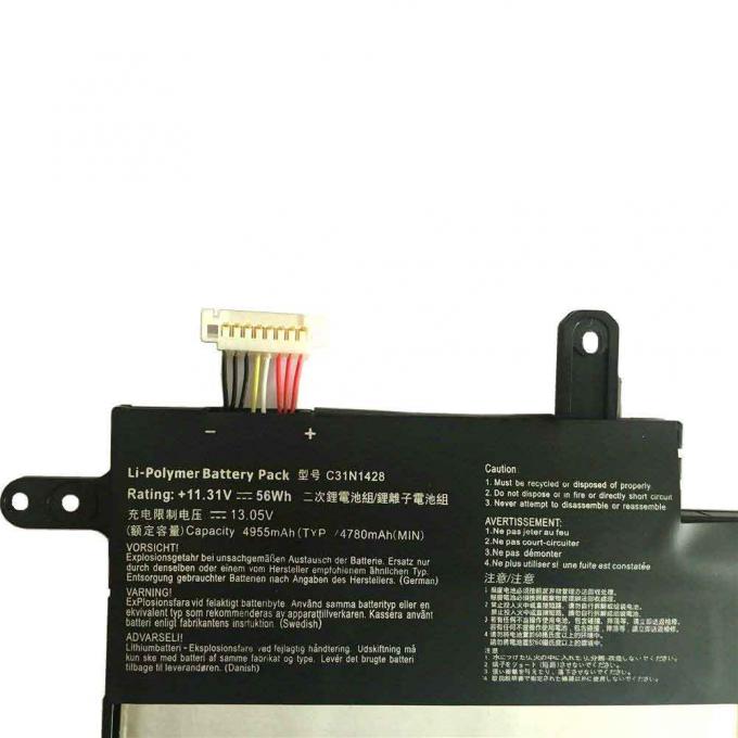 C31N1428 ASUS Zenbook UX305LA Battery Replacement 11.31V 56Wh 500 Cycles Life